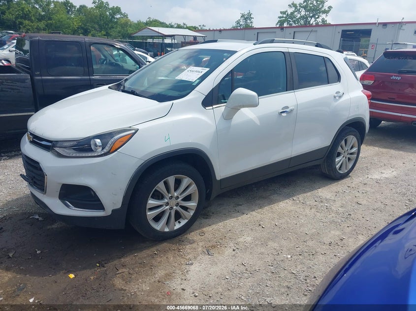 Vin: 3gncjrsb6hl259983, lot: 46167668, chevrolet trax premier 20172