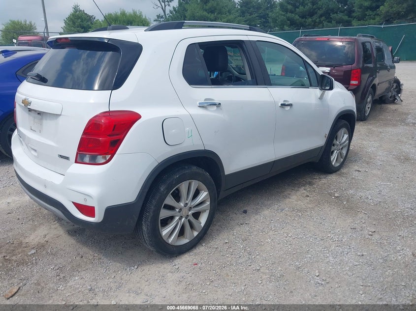 Vin: 3gncjrsb6hl259983, lot: 46167668, chevrolet trax premier 20174