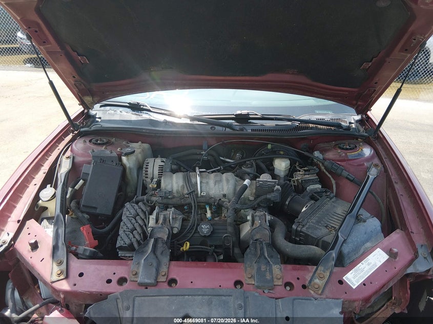 2004 Pontiac Grand Prix Gt1 VIN: 2G2WP522641364178 Lot: 45669081