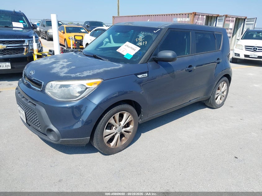 Vin: kndjp3a56f7132448, lot: 46167688, kia soul + 20152