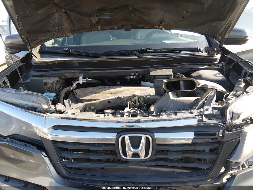 2019 Honda Ridgeline Rtl-T VIN: 5FPYK3F64KB004641 Lot: 45669108