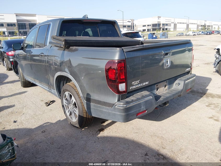 Vin: 5fpyk3f64kb004641, lot: 46167708, honda ridgeline rtl-t 20193