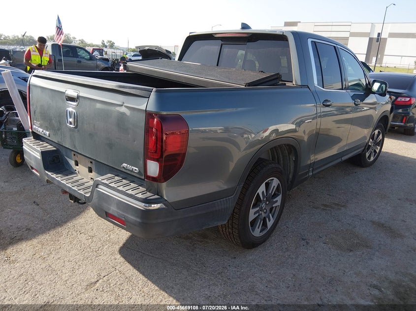 Vin: 5fpyk3f64kb004641, lot: 46167708, honda ridgeline rtl-t 20194