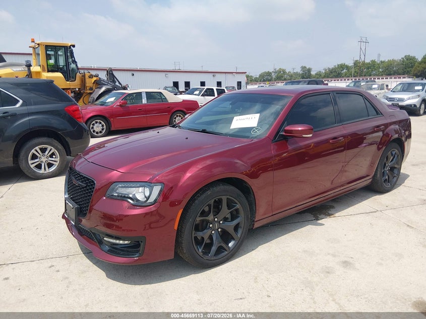Vin: 2c3ccabt7nh205291, lot: 46167713, chrysler 300 s 20222