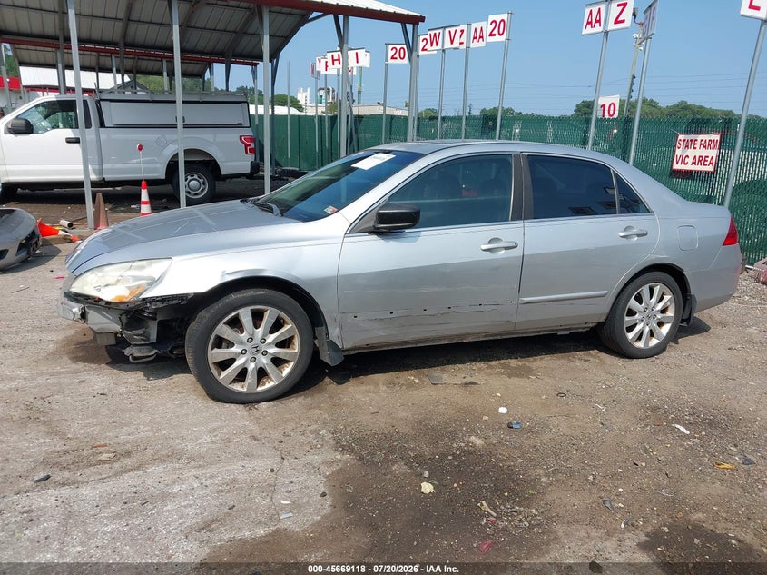 2007 Honda Accord 3.0 Ex VIN: 1HGCM66847A057910 Lot: 45669118