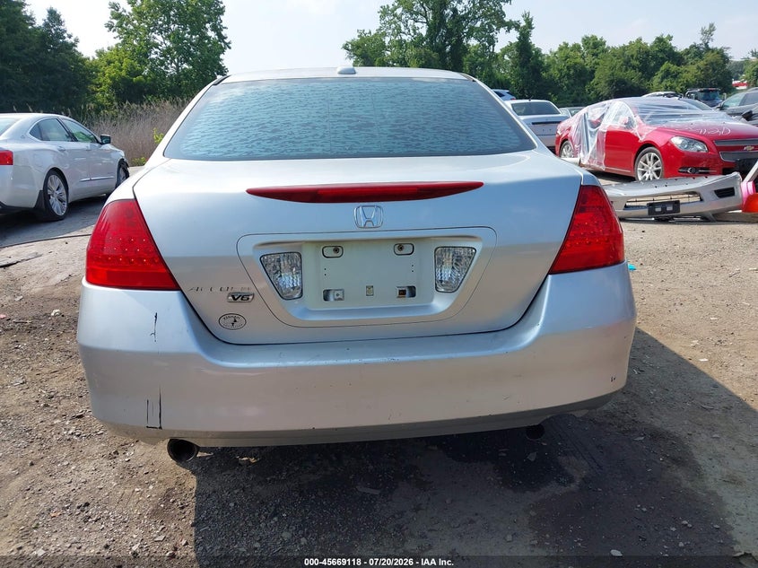 2007 Honda Accord 3.0 Ex VIN: 1HGCM66847A057910 Lot: 45669118