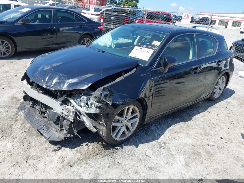 Vin: jthkd5bh5f2249032, lot: 46167721, lexus ct 200h 20152