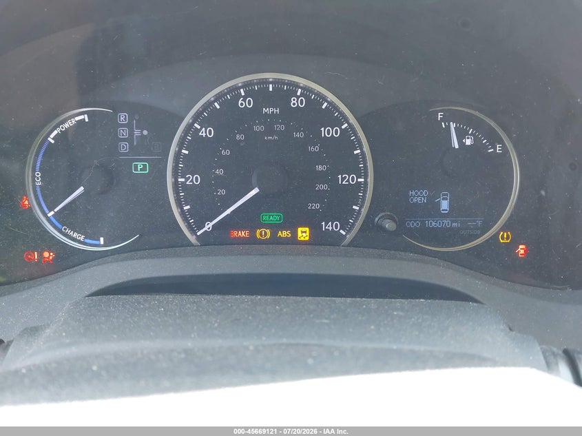2015 Lexus Ct 200H VIN: JTHKD5BH5F2249032 Lot: 45669121