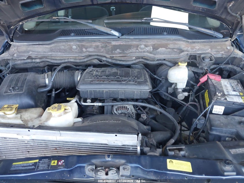 2005 Dodge Ram 1500 Slt/Laramie VIN: 1D7HA18N45J633629 Lot: 45669137