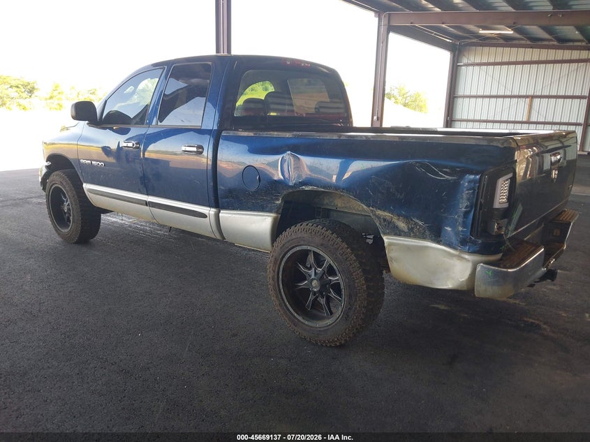 2005 Dodge Ram 1500 Slt/Laramie VIN: 1D7HA18N45J633629 Lot: 45669137