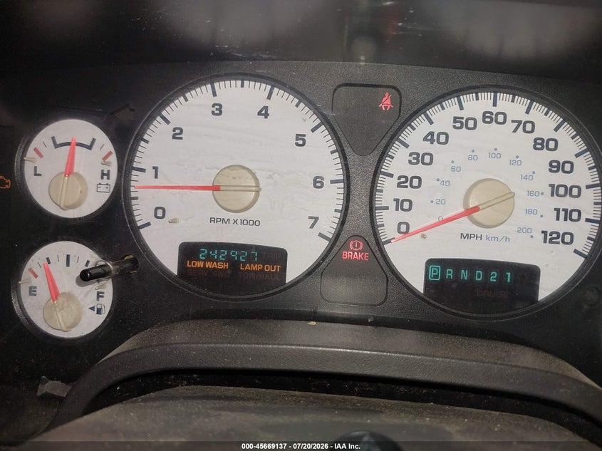 2005 Dodge Ram 1500 Slt/Laramie VIN: 1D7HA18N45J633629 Lot: 45669137