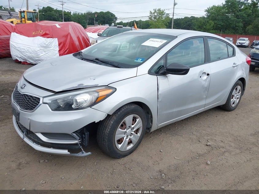 2016 Kia Forte Lx VIN: KNAFK4A63G5527412 Lot: 45669139
