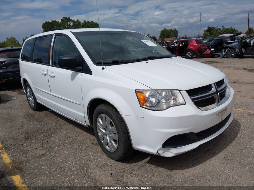 Vin: 2c4rdgbgxhr741045, lot: 46167743, dodge grand caravan se 2017 img_1