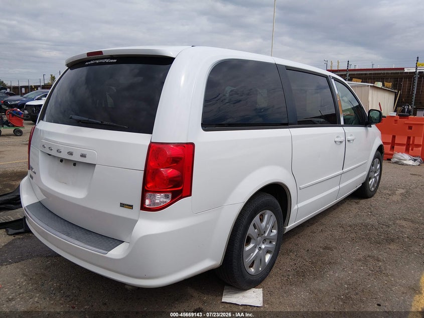 Vin: 2c4rdgbgxhr741045, lot: 46167743, dodge grand caravan se 20174