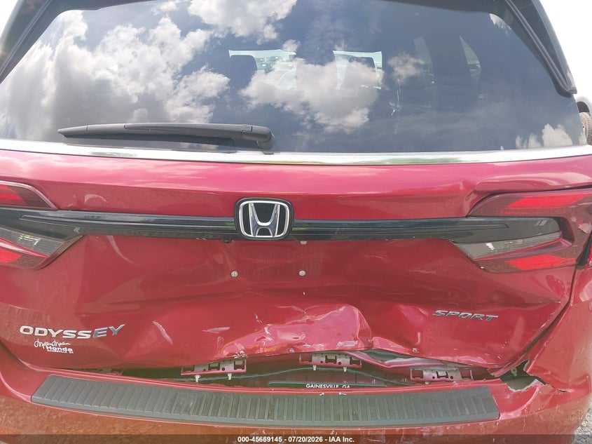 2024 Honda Odyssey Sport VIN: 5FNRL6H78RB065079 Lot: 45669145