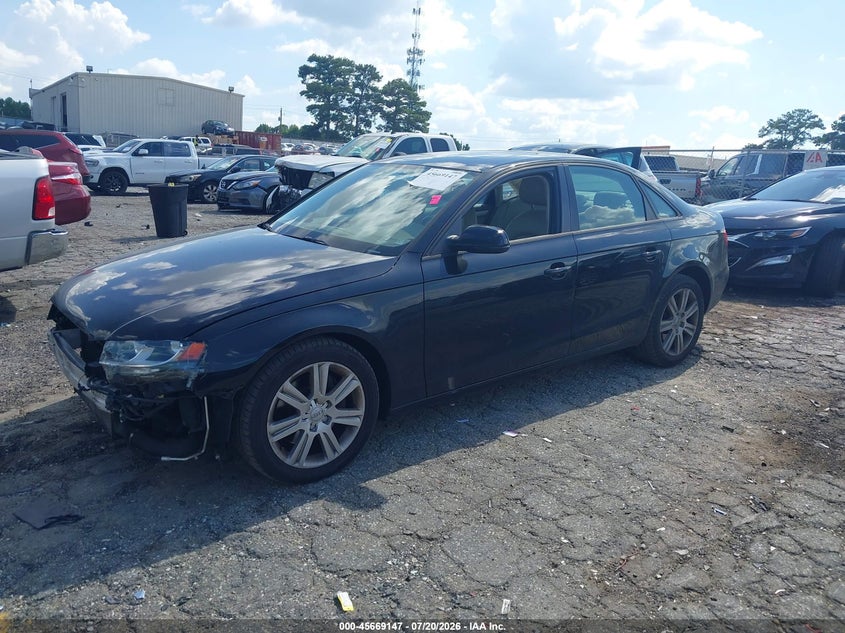 2010 Audi A4 2.0T Premium VIN: WAUAFAFL7AN065875 Lot: 45669147