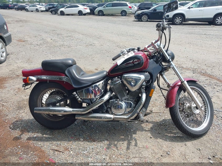 2000 Honda Vt600 Cd2 VIN: JH2PC2165YK100378 Lot: 45669150