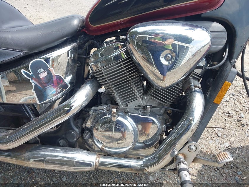 2000 Honda Vt600 Cd2 VIN: JH2PC2165YK100378 Lot: 45669150