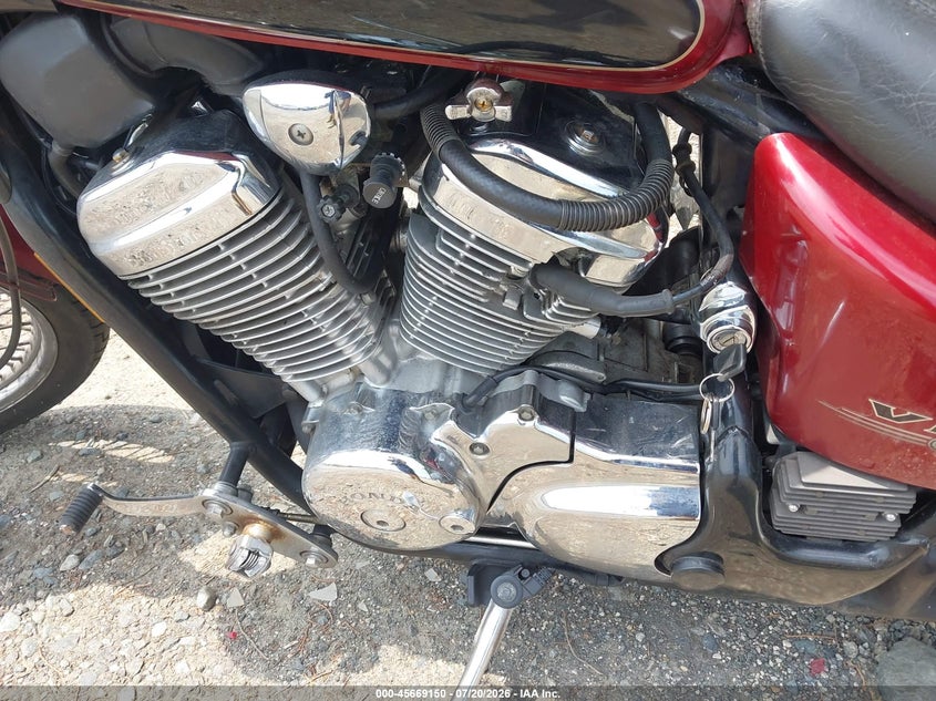 2000 Honda Vt600 Cd2 VIN: JH2PC2165YK100378 Lot: 45669150