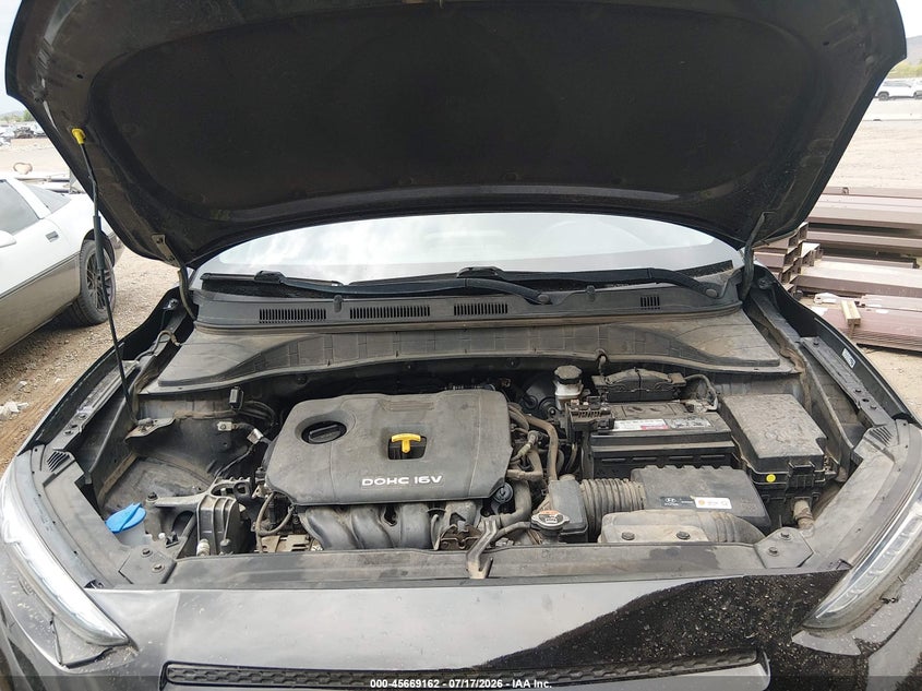 2019 Hyundai Kona Se VIN: KM8K12AA1KU384385 Lot: 45669162