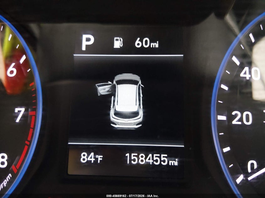 2019 Hyundai Kona Se VIN: KM8K12AA1KU384385 Lot: 45669162