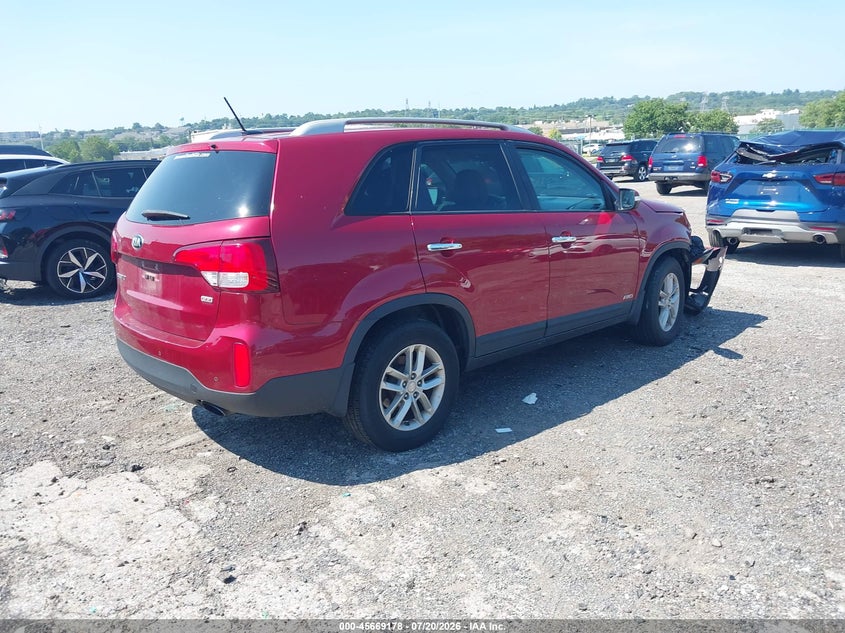 2015 Kia Sorento Lx VIN: 5XYKTDA67FG640722 Lot: 45669178