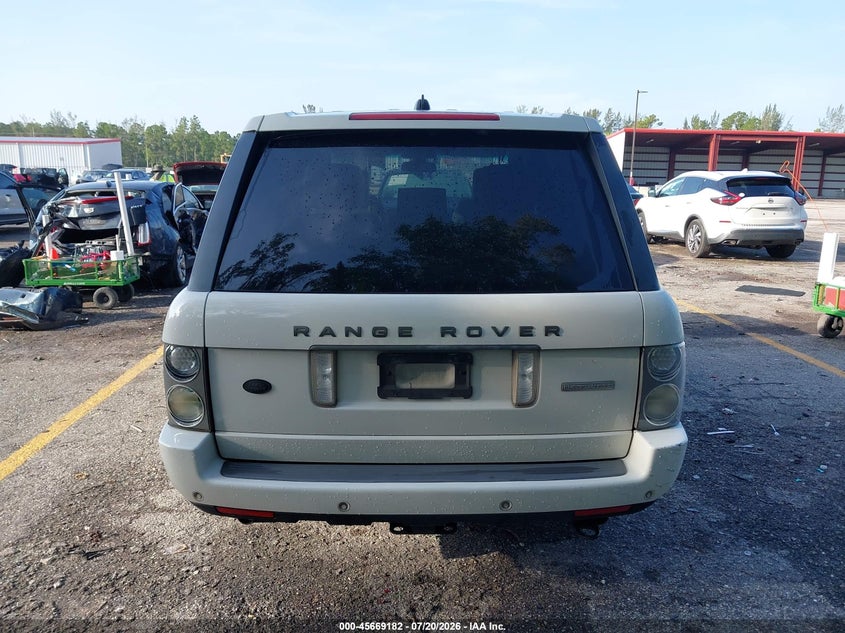 2008 Land Rover Range Rover Supercharged VIN: SALMF134X8A267651 Lot: 45669182