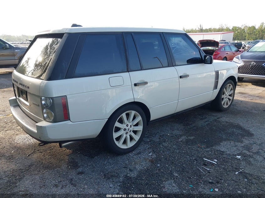 2008 Land Rover Range Rover Supercharged VIN: SALMF134X8A267651 Lot: 45669182