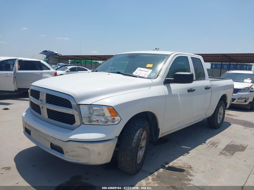Vin: 1c6rr6fg2ls138319, lot: 46167784, ram 1500 classic tradesman  4x2 6'4 box 20202