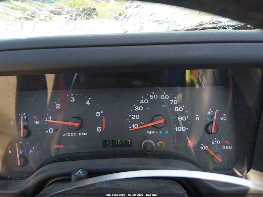 2001 Jeep Wrangler Se VIN: 1J4FA29P41P302347 Lot: 45669205