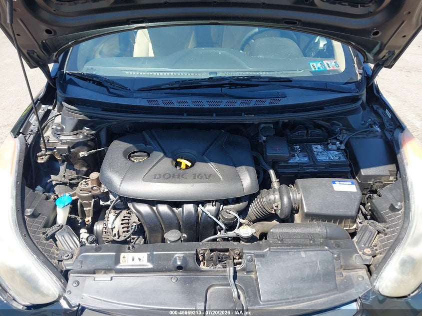 2013 Hyundai Elantra Gls VIN: KMHDH4AE7DU829623 Lot: 45669213