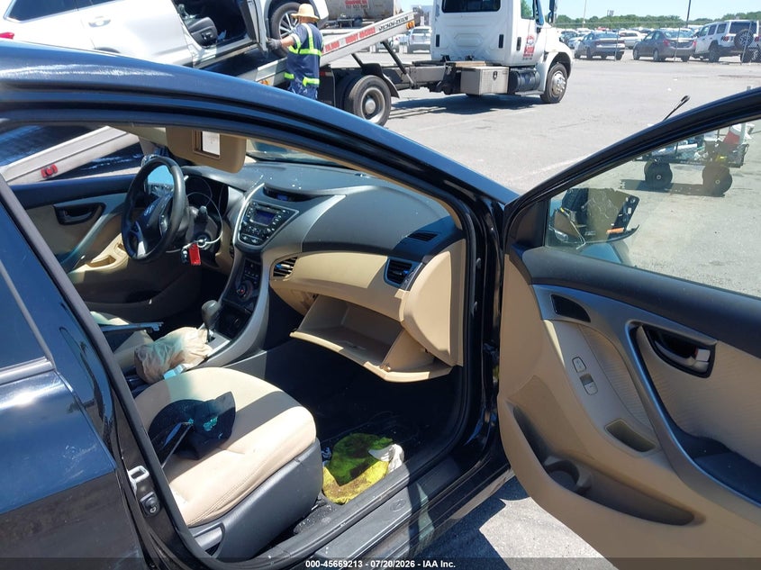 2013 Hyundai Elantra Gls VIN: KMHDH4AE7DU829623 Lot: 45669213