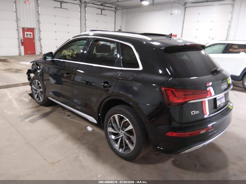2021 Audi Q5 Premium 45 Tfsi Quattro S Tronic VIN: WA1AAAFY6M2064777 Lot: 45669218