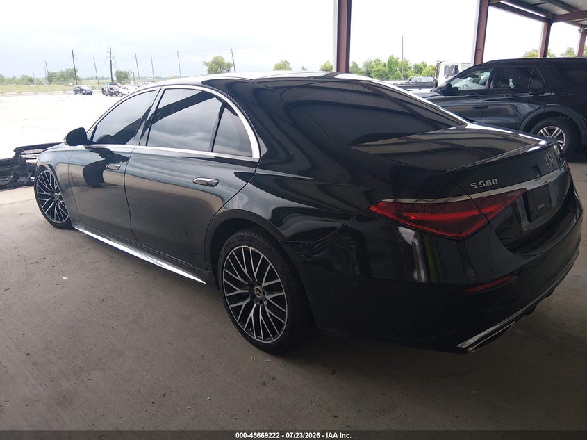 Vin: w1k6g7gb7ma060093, lot: 46167822, mercedes-benz s 580 4matic 20213