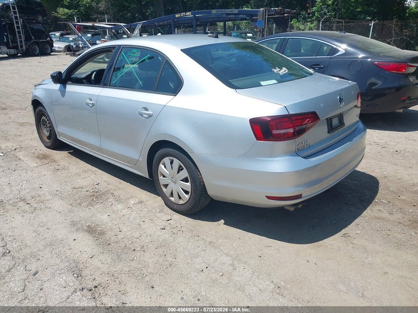 2016 VOLKSWAGEN JETTA auction photo 3