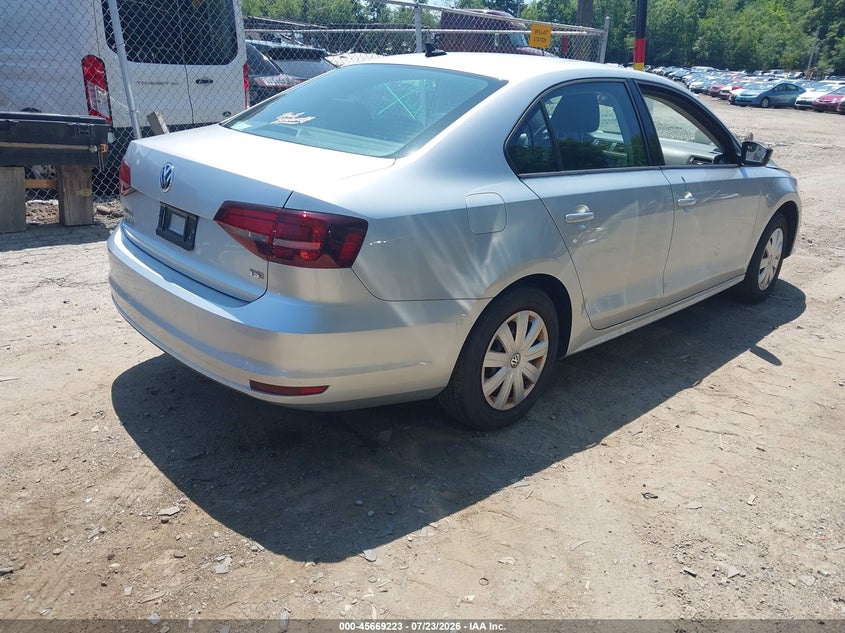 2016 VOLKSWAGEN JETTA auction photo 4