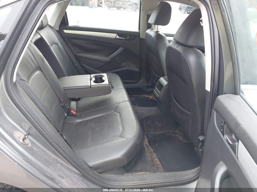 2012 Volkswagen Passat 2.5L Se VIN: 1VWBP7A39CC094885 Lot: 45669236