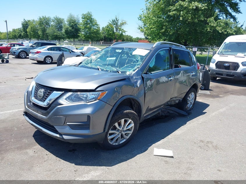 2018 Nissan Rogue Sv VIN: JN8AT2MV9JW325696 Lot: 45669237