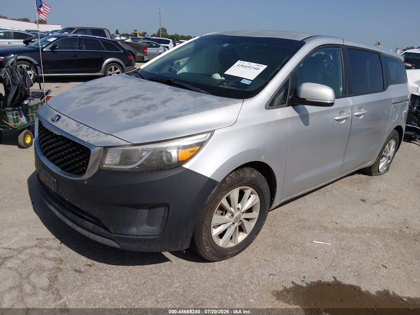 2017 Kia Sedona Lx VIN: KNDMB5C18H6241973 Lot: 45669240