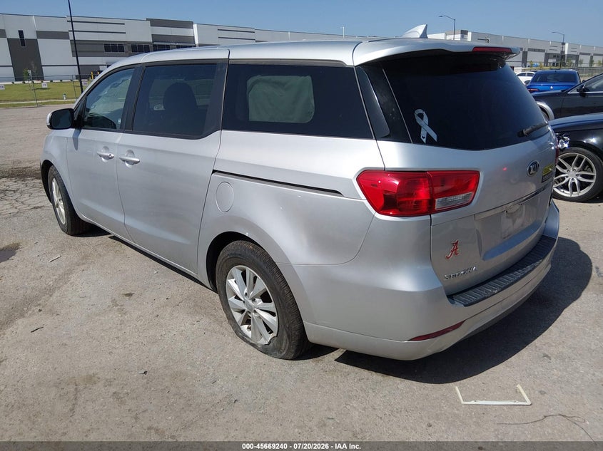 2017 Kia Sedona Lx VIN: KNDMB5C18H6241973 Lot: 45669240