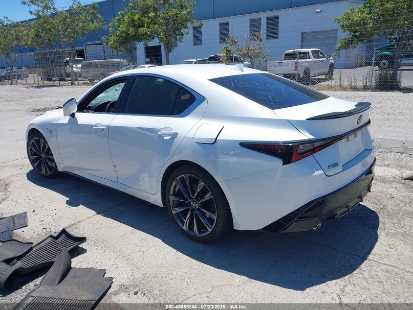 Vin: jthgz1b20m5038439, lot: 46167844, lexus is 350 f sport 20213
