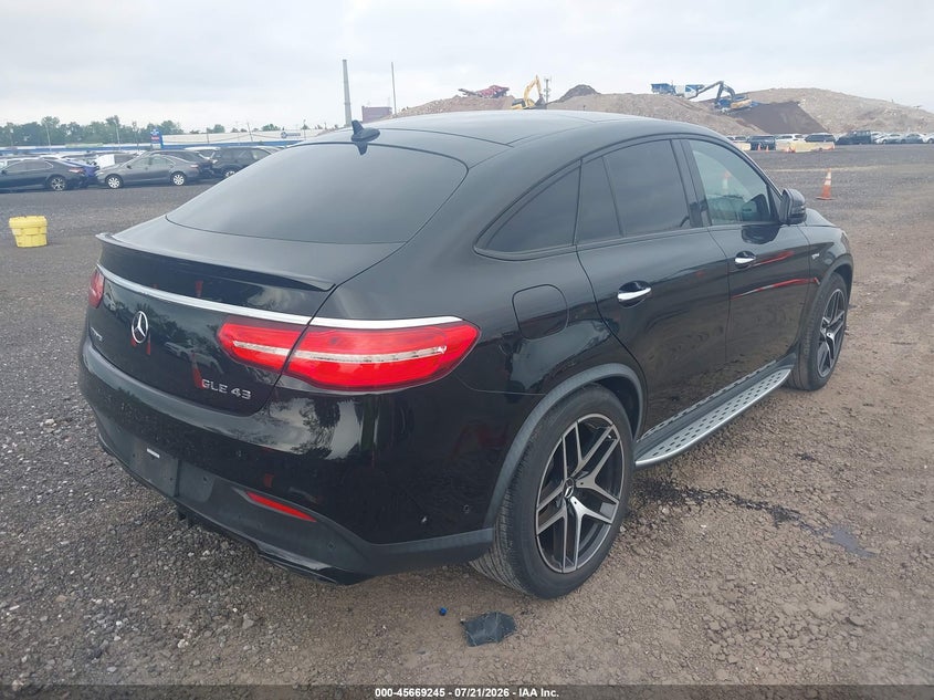 MERCEDES-BENZ AMG GLE 43 COUPE 2019 VIN 4JGED6EB2KA137215