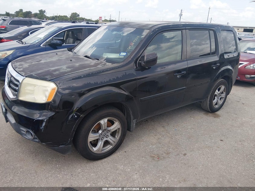 2012 Honda Pilot Ex-L 5FNYF3H50CB020385 photo 1