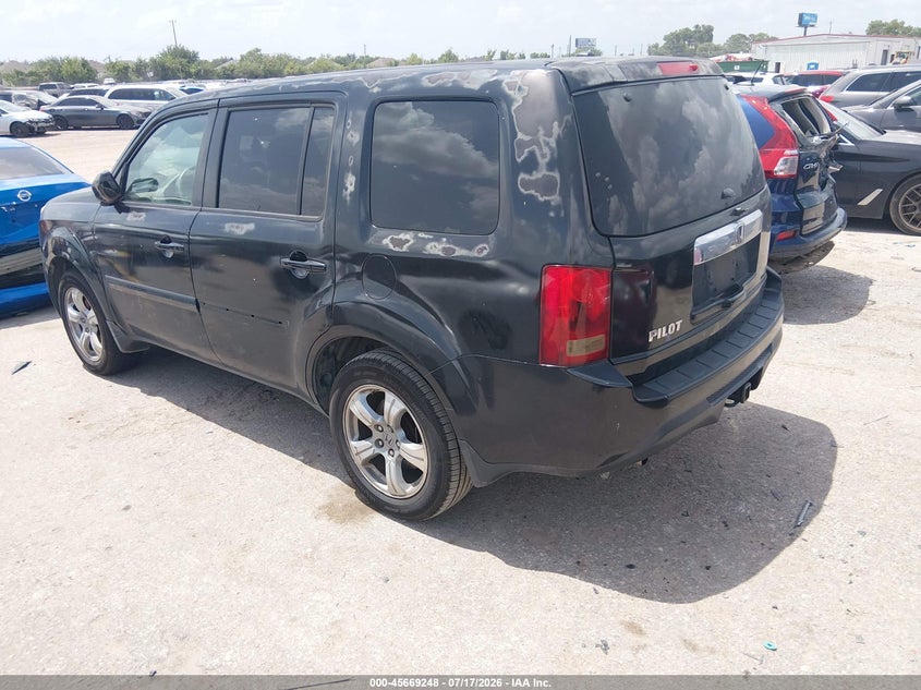 Vin: 5fnyf3h50cb020385, lot: 46167848, honda pilot ex-l 20123