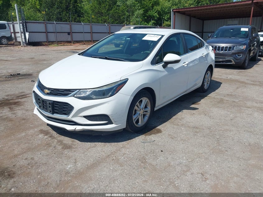 2017 Chevrolet Cruze, Удар ззаду, IAAI, VIN 1G1BE5SM0H7184567 — фото 2