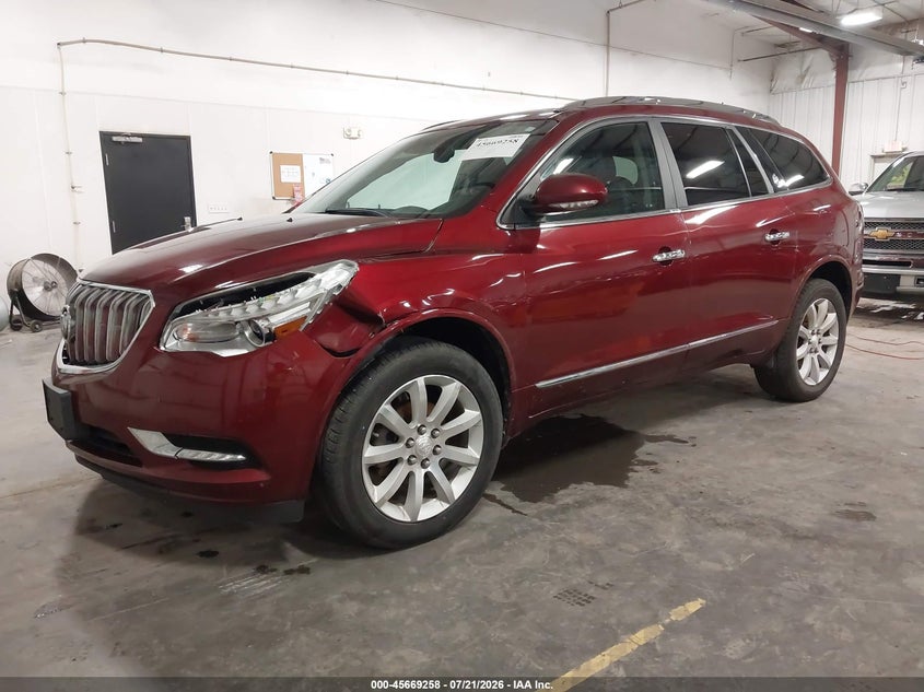 Vin: 5gakvckd9hj185894, lot: 46167858, buick enclave premium 20172