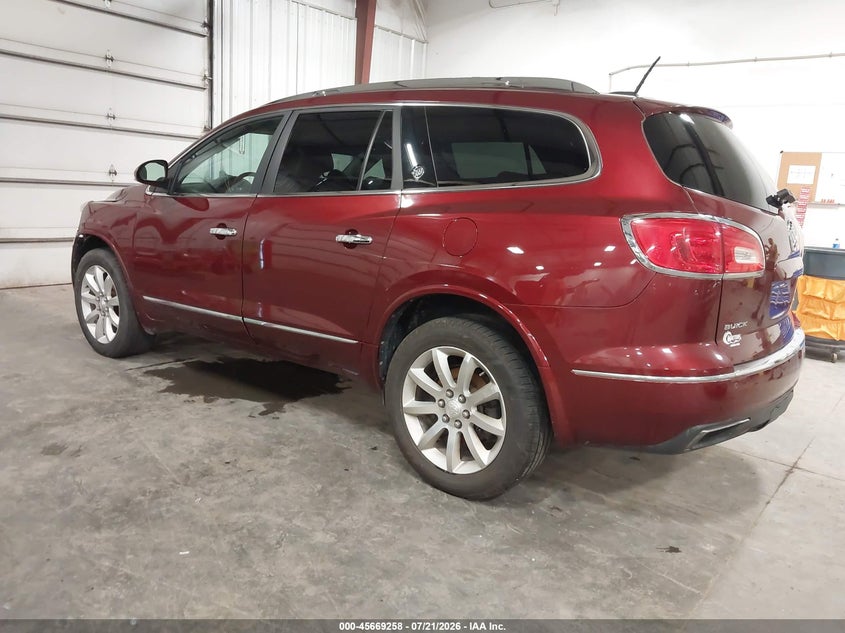Vin: 5gakvckd9hj185894, lot: 46167858, buick enclave premium 20173