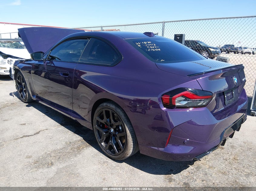 Vin: 3mw43cm05t8g27577, lot: 46167892, bmw m240 i 20263