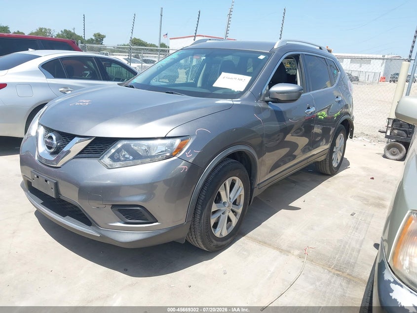 2016 NISSAN ROGUE auction photo 2