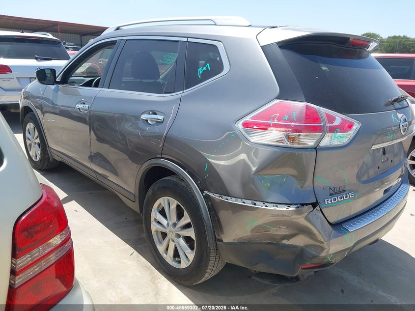 2016 NISSAN ROGUE auction photo 3